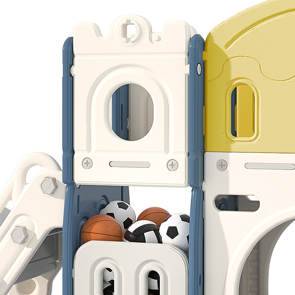 Indoor/Outdoor Climbing Frame with Slide for Toddlers