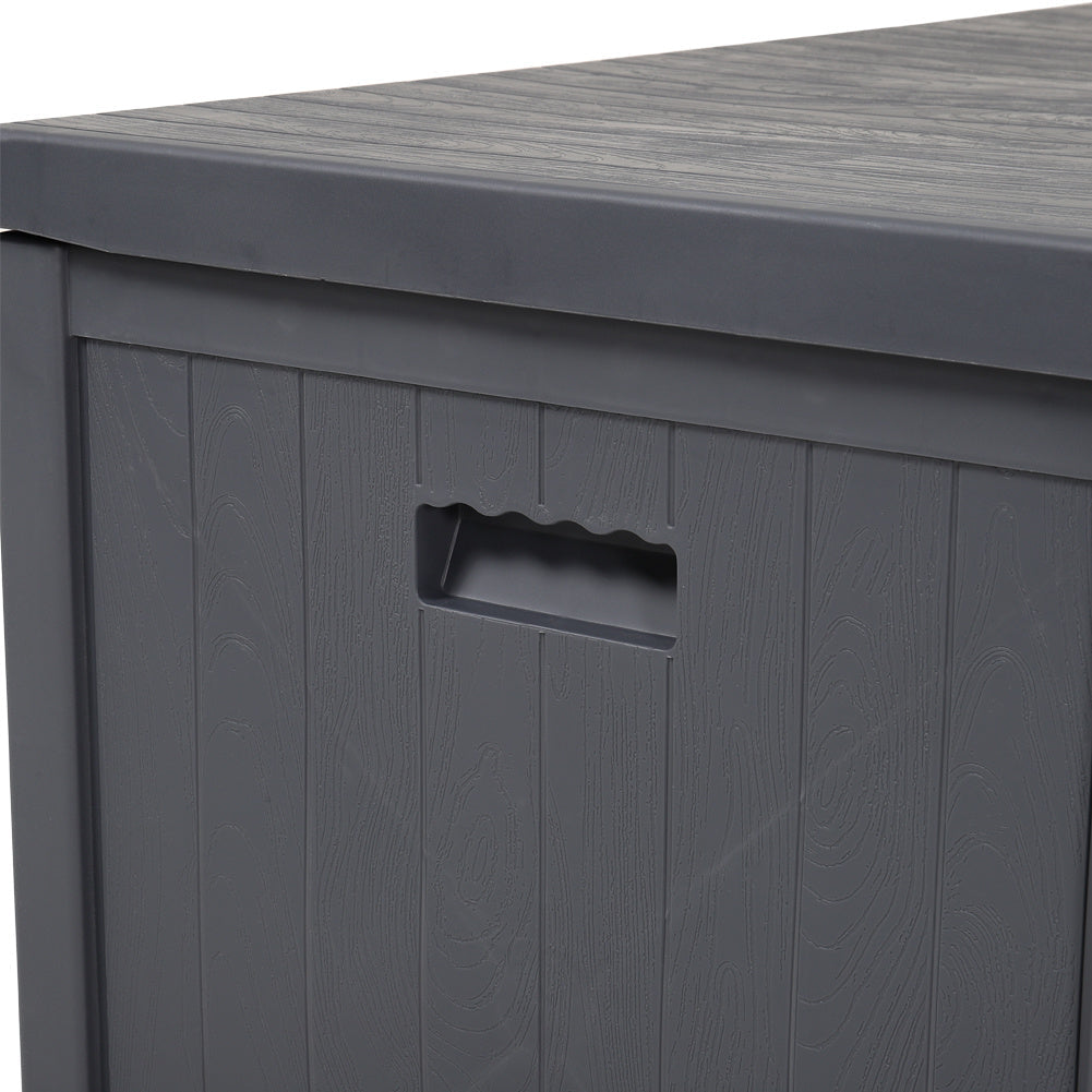 Updated Stylish Lockable Waterproof Garden Cushion Storage Box
