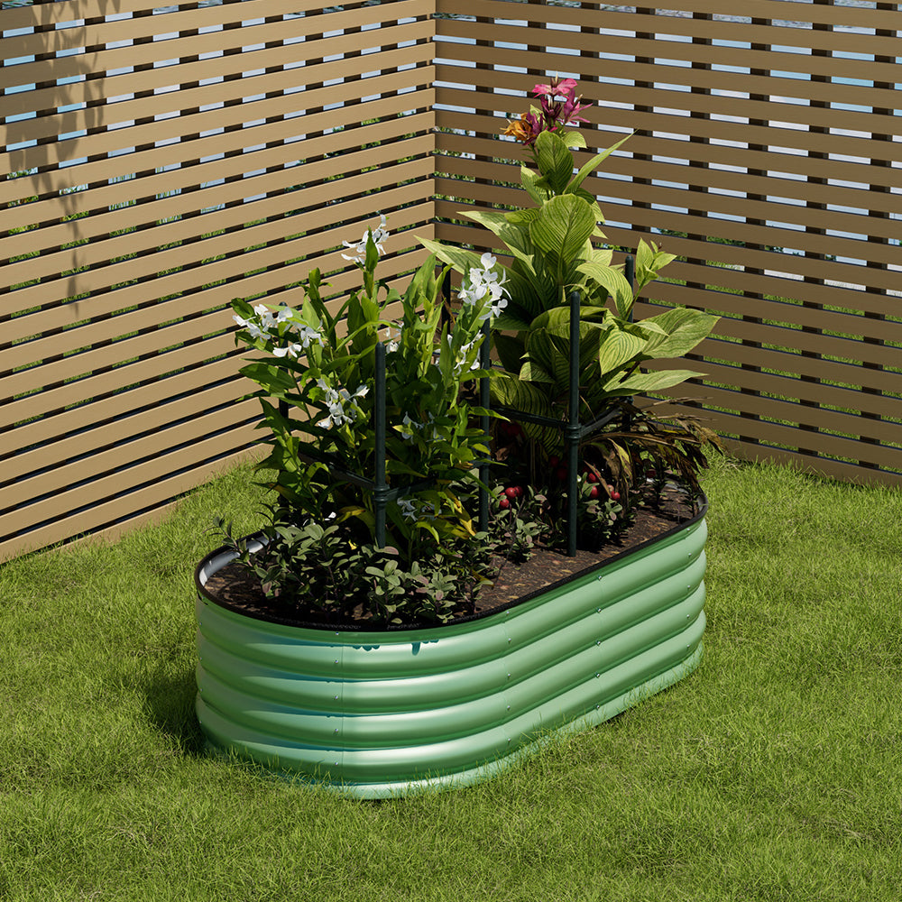 Galvanized Steel Raised Garden Bed