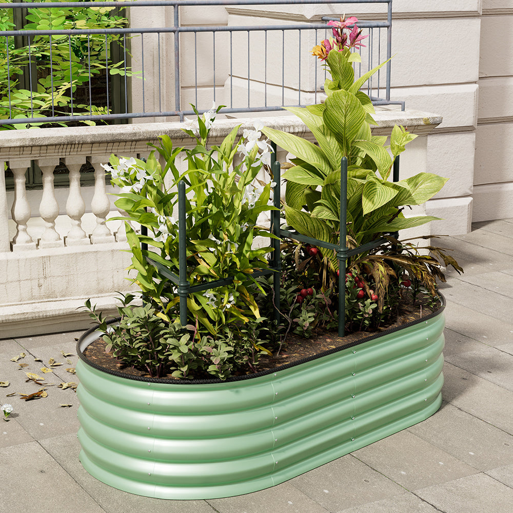 Galvanized Steel Raised Garden Bed