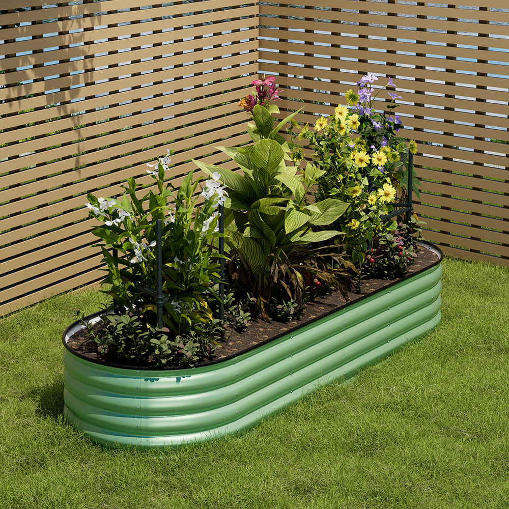 Galvanized Steel Raised Garden Bed