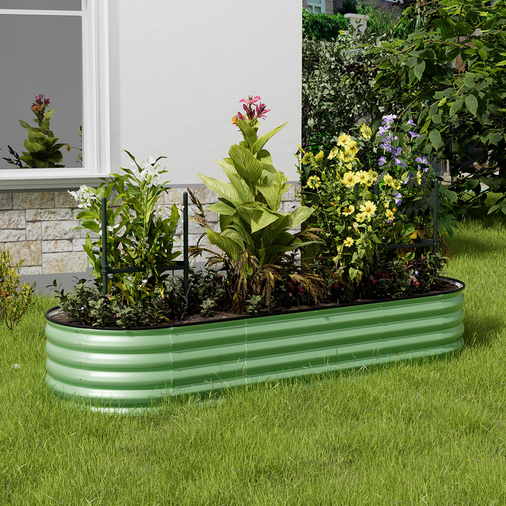 Galvanized Steel Raised Garden Bed