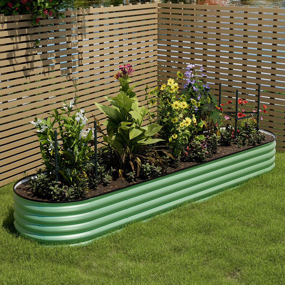 Galvanized Steel Raised Garden Bed