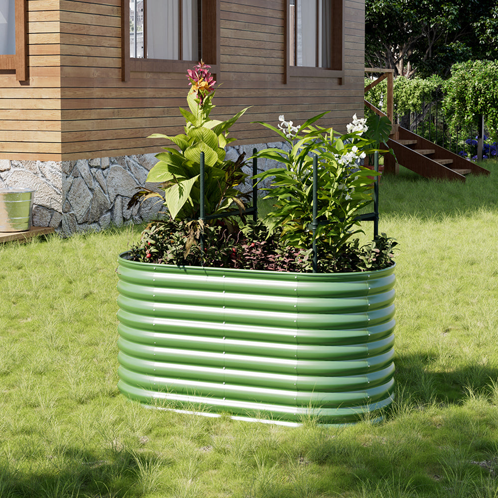 Galvanized Steel Raised Garden Bed