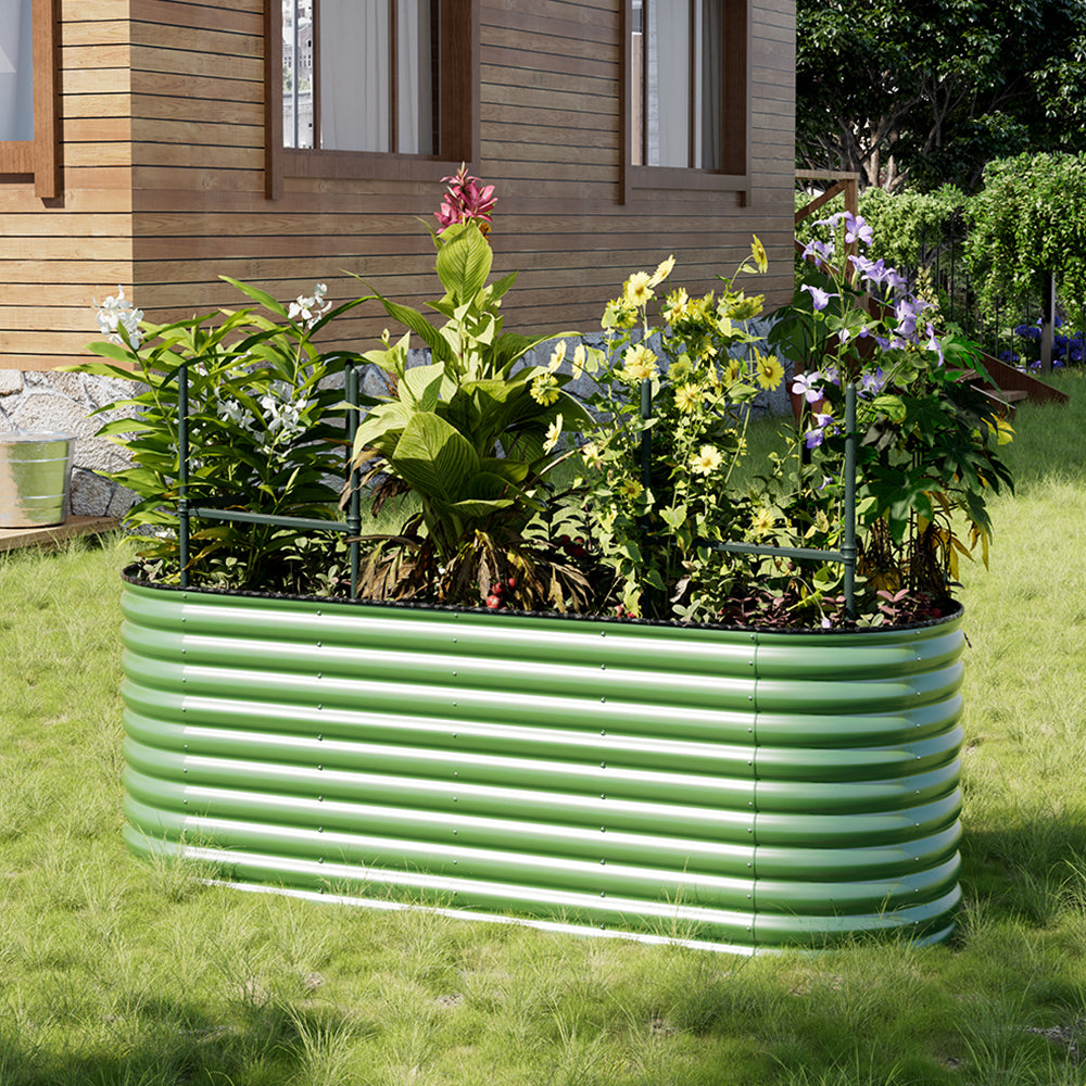 Galvanized Steel Raised Garden Bed