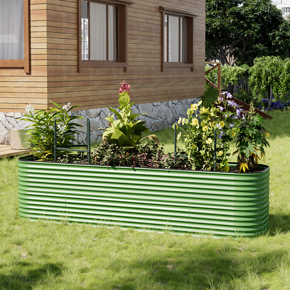 Galvanized Steel Raised Garden Bed