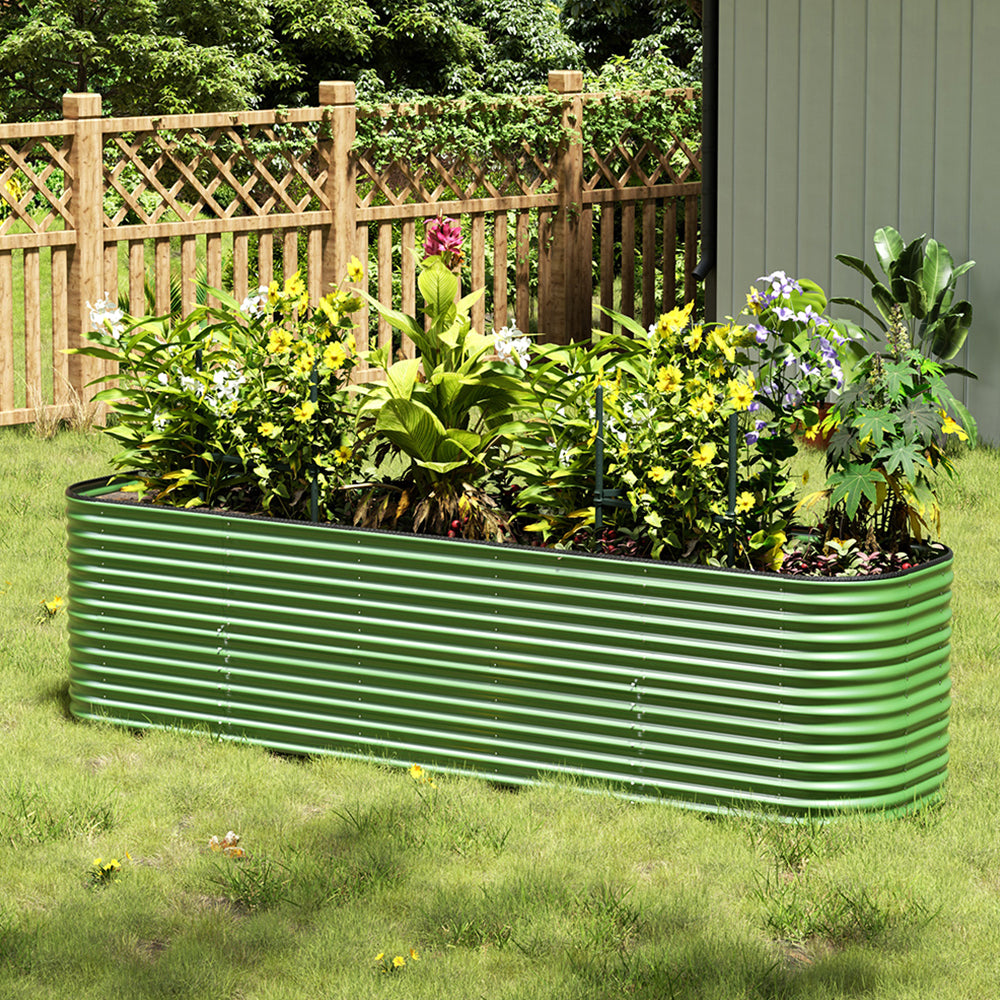 Galvanized Steel Raised Garden Bed